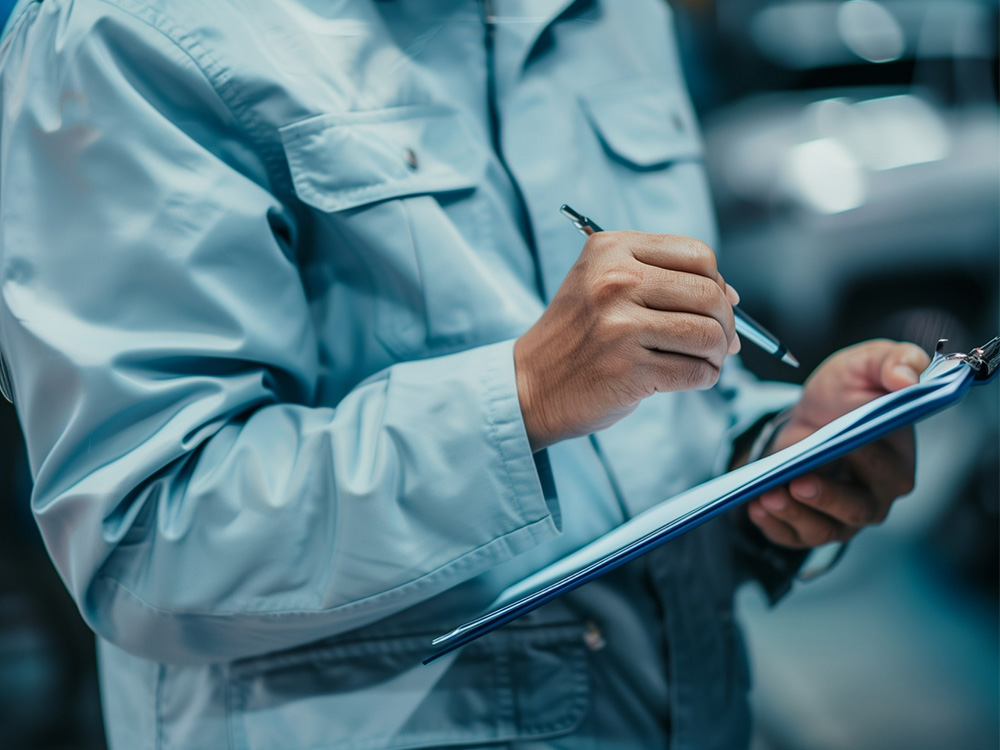 消防署査察の立会い